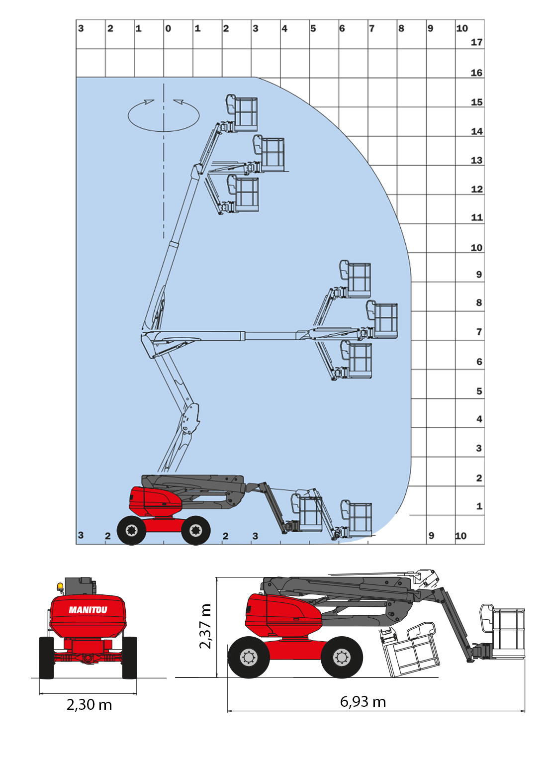 MANITOU 160ATJ+ Kniktelescopische hoogwerkers Duma Rent